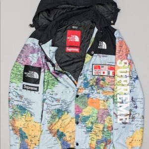 North face supreme jacket